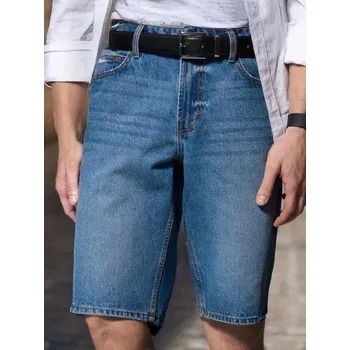 Oblečení a móda Sinsay - Džínové kraťasy regular - modrá - 7959Y-55J - 7959Y-55J-30