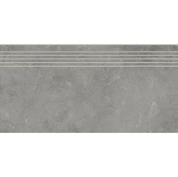 Stavebniny RAKO Schodovka Rako Dale tmavě šedá struktura mat rektifikovaná 29,8x59,8 DCPSR880 DCPSR880