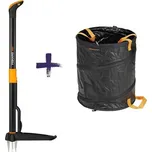 FISKARS 1020126 Xact 1m Vytrhávač plevele s košem