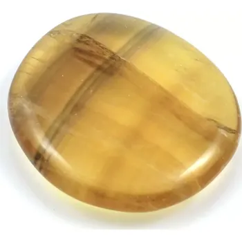 Drahý kámen Fluorit žlutý – placka č. 2