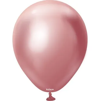 Party dekorace Balonek chromový růžový, Mirror Pink 30 cm