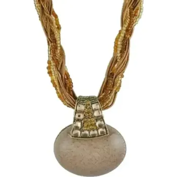 Náhrdelník Gaira® Náhrdelník Tenochtitlan 31202, Barva hnědá