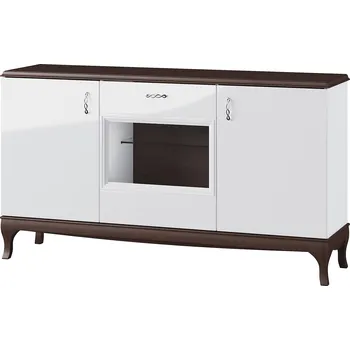 Komoda Komoda Massimo 48 165 cm bílá/mocca