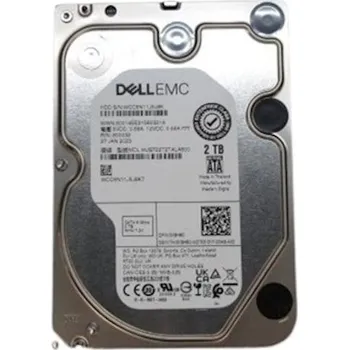 Interní pevný disk DELL disk 2TB/ 7.2K/ SATA 6Gbps/ 512n/ 3.5"/ cabled/ pro PowerEdge T160
