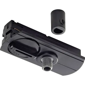 Průmyslové svítidlo SLV 143120 vysokonapěť. komponent lištových systémů kyvadlový adaptér černá