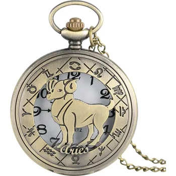 Hodinky Gaira® Kapesní hodinky Zvěrokruhu 308475, Znamení zvěrokruhu Beran