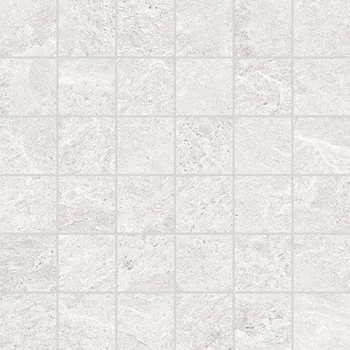 Obklad RAKO Mozaika Rako Core slonová kost struktura mat rektifikovaná 29,8x29,8 DDM05876 DDM05876