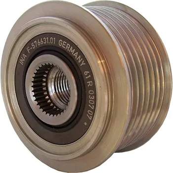 Alternátor Řemenice volnoběžná - F-576631 - originál INA