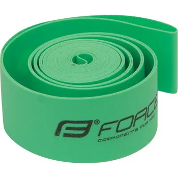 Komponent pro jízdní kolo FORCE vložka ráfková F 26" (559-22) 20ks sáček, zelená