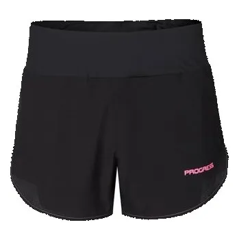 Dámské kraťasy FORTUNA SHORTS dámské sportovní šortky 2v1 černá L