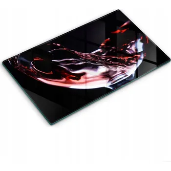 Obraz Prémiová kuchyňská zástěna proti stříkajícímu oleji - motiv červeného vína