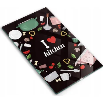 Kuchyňské prkénko Krájecí deska Wallfluent sklo 1 ks