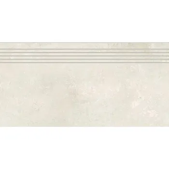 Dlažba RAKO Schodovka Rako Dale bílošedá struktura mat rektifikovaná 29,8x59,8 DCPSR878 DCPSR878