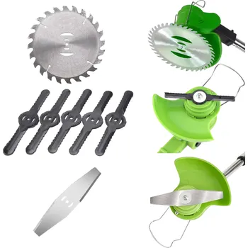 Příslušenství k zahradní technice Sada náhradní nožů 7ks k AKU křovinořezu ADM 456