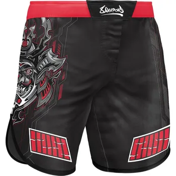 Fight šortky 8 WEAPONS Samurai 2.0 - black-red Velikost: S