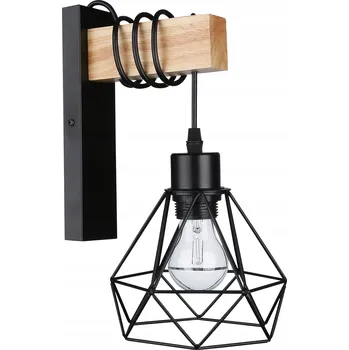 Nástěnné svítidlo Nástěnné svítidlo Masterled černé kovové E27 jednostranné