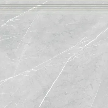 Dlažba RAKO Schodovka Rako Touch šedá mat rektifikovaná 59,7x59,8 DCP62903 DCP62903