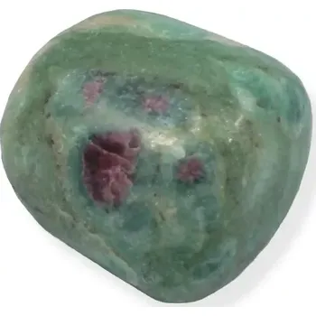 Drahý kámen Rubín v zoisitu tromlovaný - č. 19