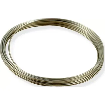 Hobby drát Paměťový drát nerezový pr. 5,5 cm - 50 ot.
