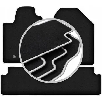 autokoberec Velurové autokoberce Wielganizator 3 ks