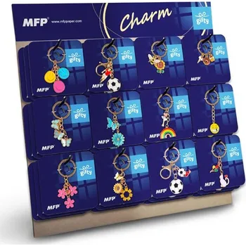 Klíčenka Charm – duha