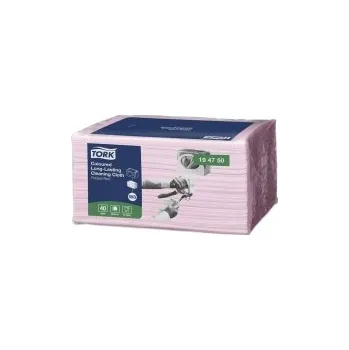 Utěrka ČERVENÉ skládané utěrky TORK z netkané textilie balené v Small Packu, W8