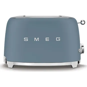 Topinkovač Smeg Toustovač TSF01, 2x2, 50's Retro Style, matná modrá storm blue TSF01SBMEU