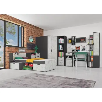 Dětské zboží Dětský pokoj Nano C - Grafit + Enigma
