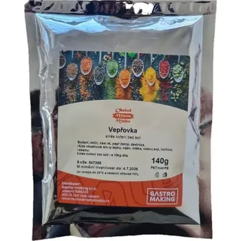 Vepřovka kořenící směs 140g Mistr Málek