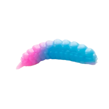 Umělá nástraha Gumová nástraha Moonky Gamer Small 36mm DC01 Pink Bubblegum / Ulra Blue - Banana (12ks)