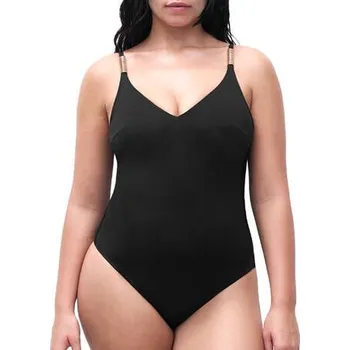 Dámské plavky Jednodílné plavky CHANTELLE (16VUF-02), Barva černá, Velikost XL