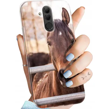 Pouzdro na mobilní telefon Zadní Kryt Hello Case pro Huawei Mate 20 Lite hnědý