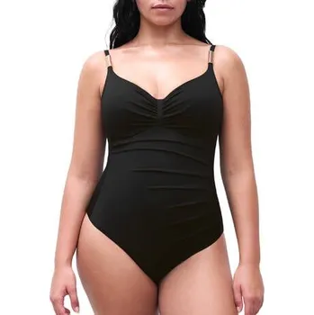 Dámské plavky Jednodílné plavky CHANTELLE (16VR0-02), Barva černá, Velikost 90F