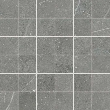 Obklad RAKO Mozaika Rako Fly tmavě šedá mat rektifikovaná 29,8x29,8 DDM05884 DDM05884