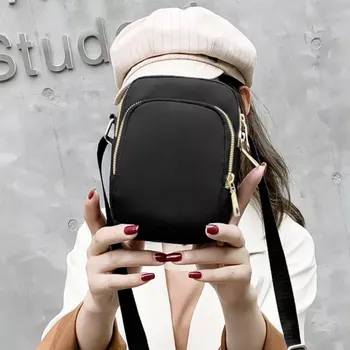 Dámská taštička na telefon a doklady XB (Prostorná dámská taštička na telefon, doklady nebo peněženku)