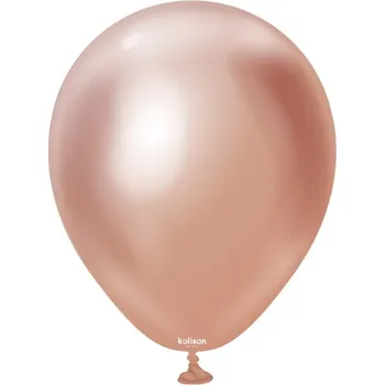 Balónek Balonek chromový, Mirror Rose Gold 30 cm