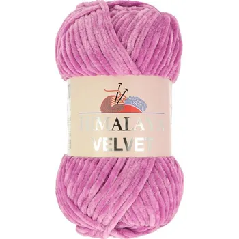 Příze Himalaya Velvet 90056 fialovo růžová