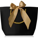Troli Černá dárková taška se zlatou stuhou M + 2 měsíce na vrácení zboží