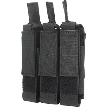 Airsoft 8FIELDS Trojsumka pro zásobníky MP5/MP7/MP9 - Black [8FIELDS]