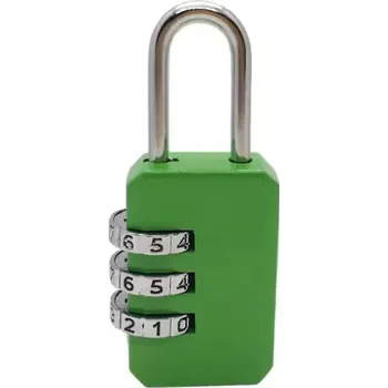Visací zámek Gaira® Visací kódový zámek Z331, Barva zelená
