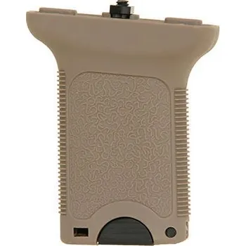 Airsoft FMA Krátká vertikální rukojeť M-LOK - Dark Earth [FMA]