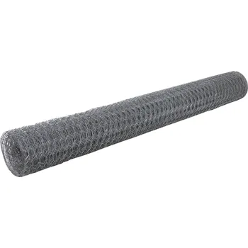 Pletivo TOPTRADE králičí pletivo žárově pozinkované, oko 13 mm, drát 0,7 mm, 1×50 m (TOPTRADE králičí pletivo, žárově pozinkované – oko 13 mm, drát 0,7 mm, výška 1000 mm, délka 50 m)