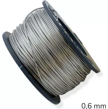 Hobby drát Nerezový drát měkký 0,6 mm – 20 m