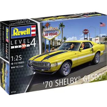 Plastikový model 70 Shelby Mustang GT500 (Revell 1:25)