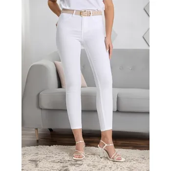 Dámské džíny Sinsay - Džíny mid waist - krémová - ZB630-01J - ZB630-01J-40-1