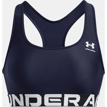 Podprsenka Dámská sportovní podprsenka Under Armour Mid Branded Sports Bra - modrá - 1383544-410 Velikosti: S