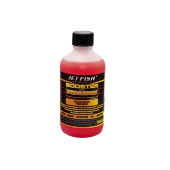 Boilies JetFish Jet Fish Premium Clasicc booster ŠVESTKA ČESNEK 250ml