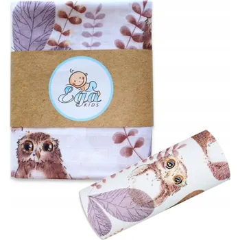 Zavinovačka EGA MUŠELÍNOVÁ PLENKA DEKA ZAVINOVAČKA 120x120 cm