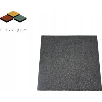 Obraz Gumová podložka SBR 50x50x1 cm grafitová