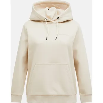 Dámská mikina MIKINA PEAK PERFORMANCE W ORIGINAL SMALL LOGO HOO SAND FOG